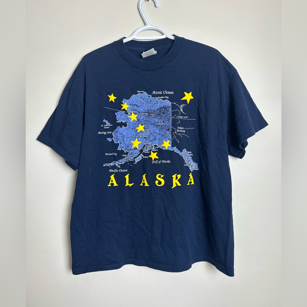 Tennessee River Size XL Alaska Graphic T-Shirt